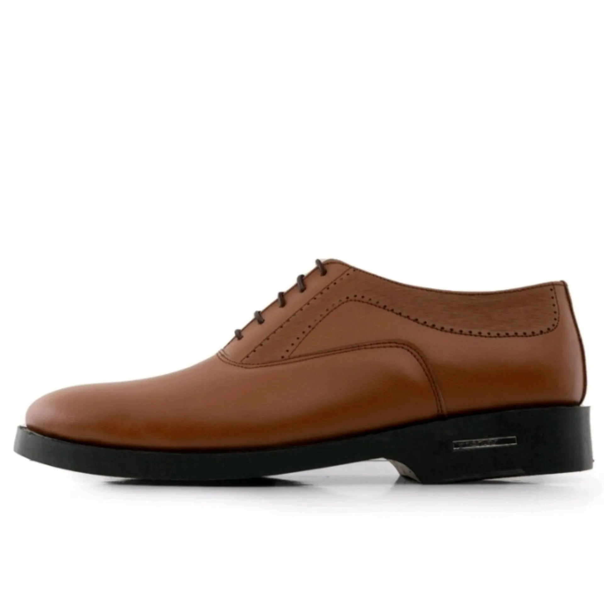 کفش مردانه پاسارگاد چرم مجلسی عسلی رسمی اداری