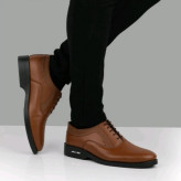 کفش مردانه پاسارگاد چرم مجلسی عسلی رسمی اداری