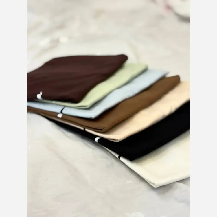 کراپ تیشرت اسپرت دخترانه آبی آسمانی طرح نایک مدل آزاد قد 48 عرض سینه 50