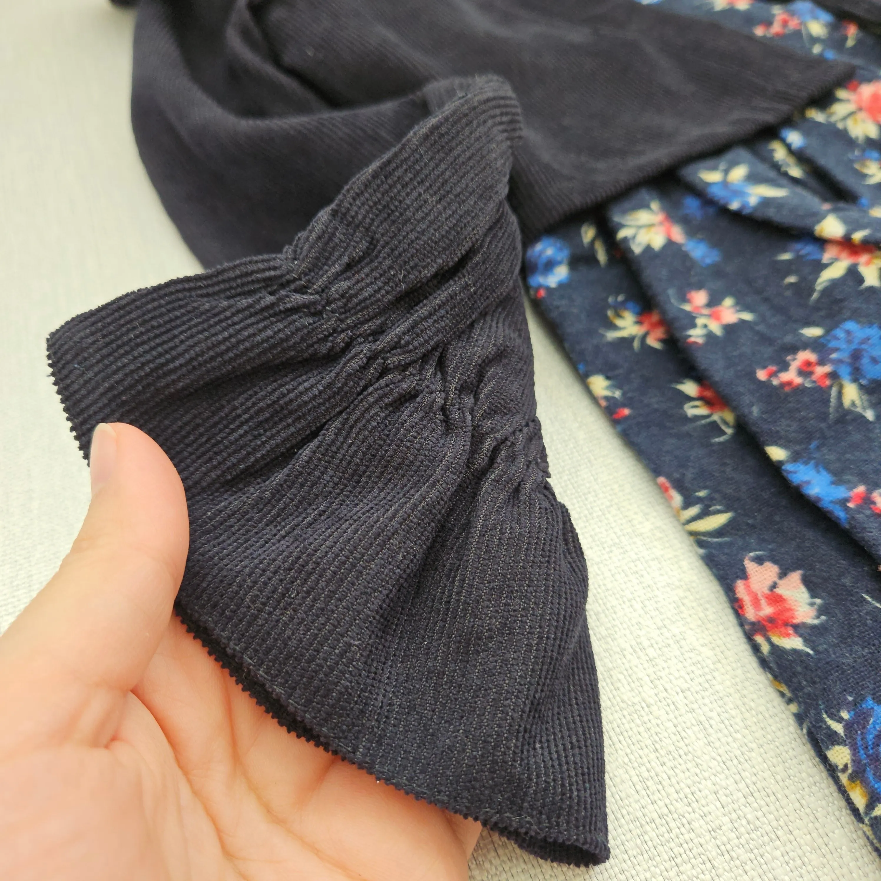 کت سارافون دخترانه پاییزه کبریتی لینن مجلسی ست 2 تکه مناسب 2 تا 10 سال