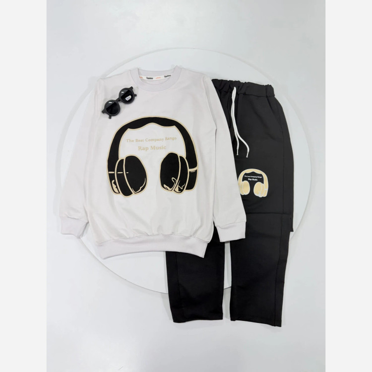 بلوز شلوار پسرانه عیدانه ست بهاره پنبه دورس 6 تا 9 سال