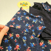 کت سارافون دخترانه پاییزه کبریتی لینن مجلسی ست 2 تکه مناسب 2 تا 10 سال