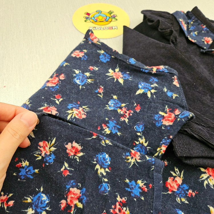 کت سارافون دخترانه پاییزه کبریتی لینن مجلسی ست 2 تکه مناسب 2 تا 10 سال