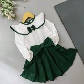 شومیز دامن دخترانه بهاره پیراهن دخترانه نقلی سایز 35 تا 45