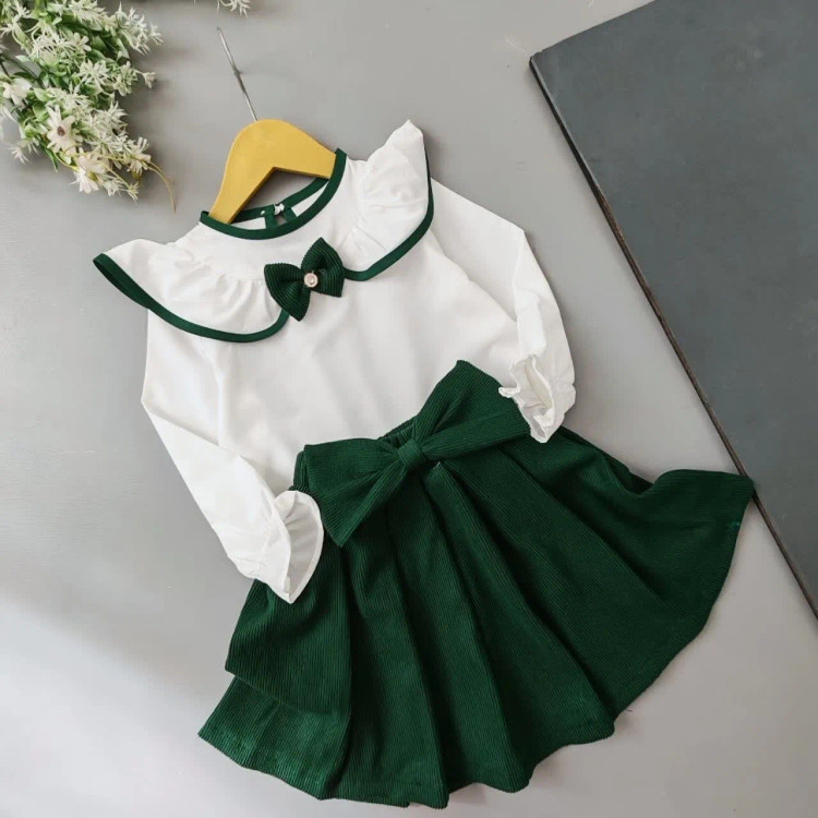 شومیز دامن دخترانه بهاره پیراهن دخترانه نقلی سایز 35 تا 45