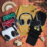 بلوز شلوار پسرانه عیدانه ست بهاره پنبه دورس 6 تا 9 سال