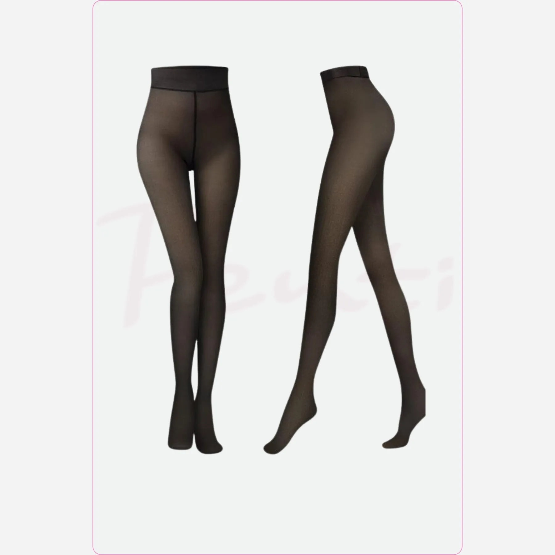 جوراب شلواری سه بعدی چهارفصل بدون خز مجلسی سایز 36-46