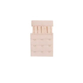 رابط سوتین سه قزن نخی پهن سفید مشکی کرم