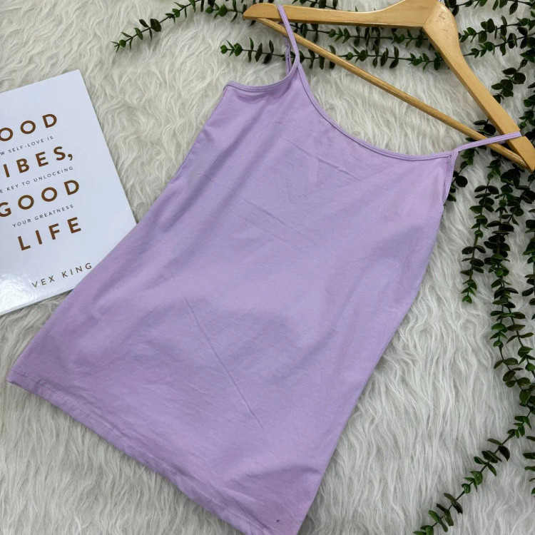 تاپ بندی ساده وارداتی Primark کد 1296 زنانه نخی چهار فصل تن خور شیک و راحت سایز XS تا 2XL