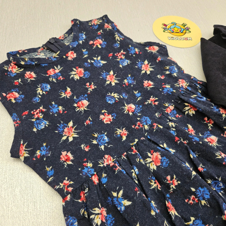 کت سارافون دخترانه پاییزه کبریتی لینن مجلسی ست 2 تکه مناسب 2 تا 10 سال