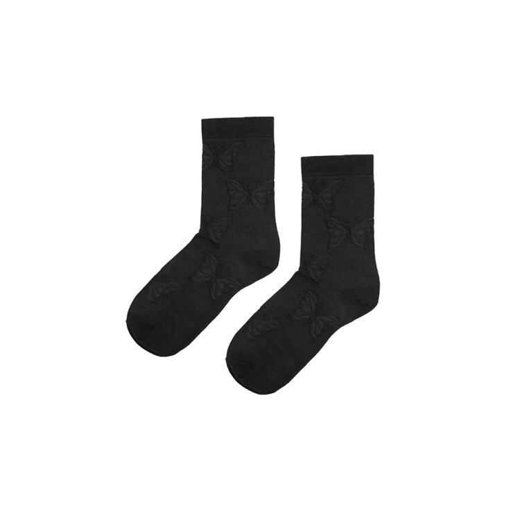 جوراب ساقدار زنانه طرح پروانه