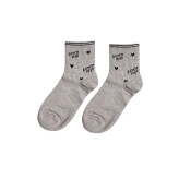 جوراب نیم ساق زنانه طرح BOWW