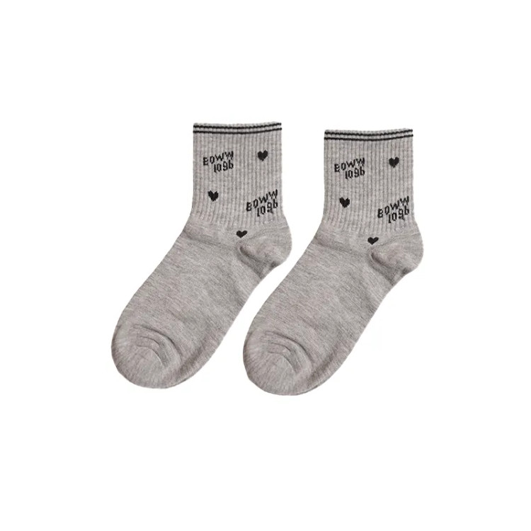 جوراب نیم ساق زنانه طرح BOWW