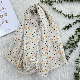 شال خال خالی رنگی کد 1711