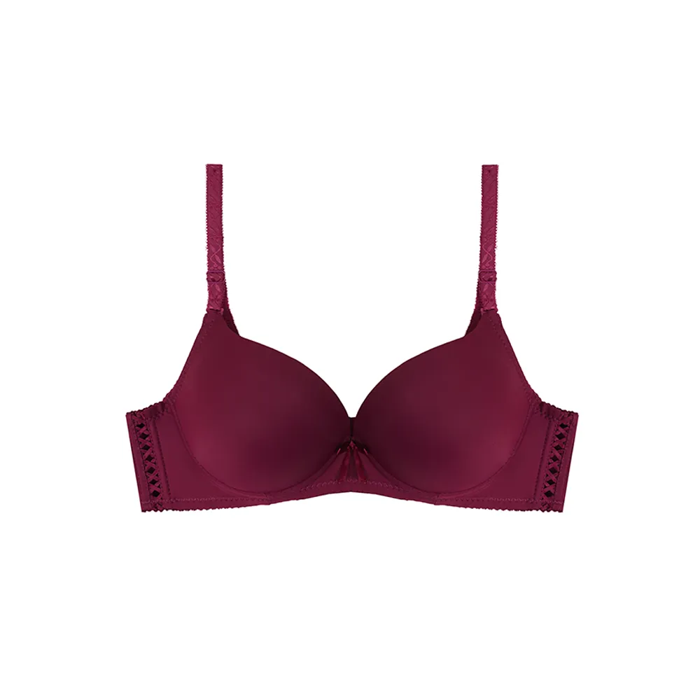 سوتین اسفنجی فنردار میکروفایبر بغل ضربدری برند لیارین کاپ C