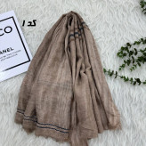 شال وارداتی لینن دورریش کد 1809