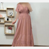 پیراهن ساحلی آستین کوتاه مدل سلن (وارداتی هندی)