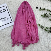 شال وارداتی سنگشور کنفی منگوله کد 1812