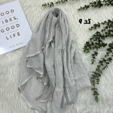 شال وارداتی دستک دانتل کد 1806