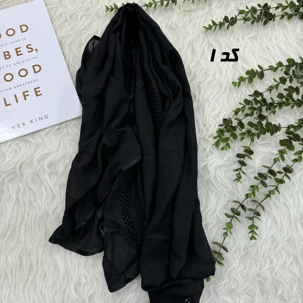 شال وارداتی دستک دانتل کد 1806