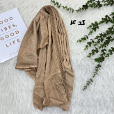 شال وارداتی دستک دانتل کد 1806