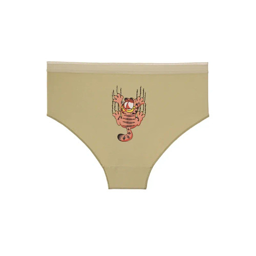 شورت زنانه اسلیپ پشت چاپی طرح گارفیلد برند نارین