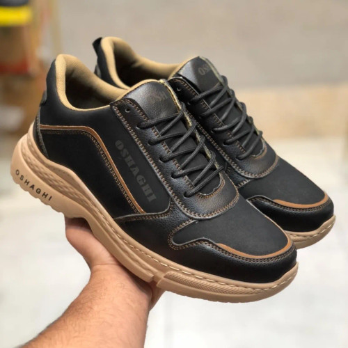 کفش اسکیچرز مردانه مشکی عشاقی(205)