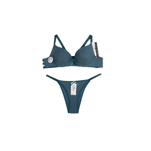 ست شورت و سوتین اسفنجی فنردار پشت بندی جک دار