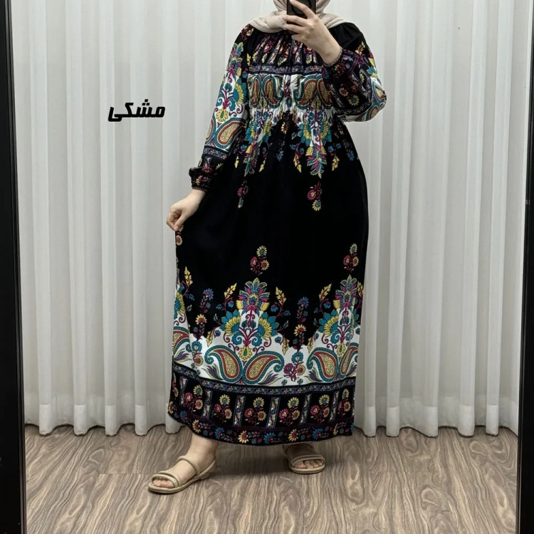 ساحلی حاشیه دار مدل ورشو کد 1758