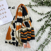 شال نخی طرحدار کد 1714