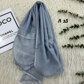 شال وارداتی دستک دانتل لمه کد 1811