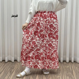 دامن بلند نخی طرح فلور کد 1816