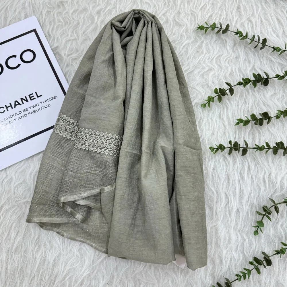 شال وارداتی دستک دانتل لمه کد 1811