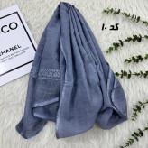 شال وارداتی دستک دانتل لمه کد 1811