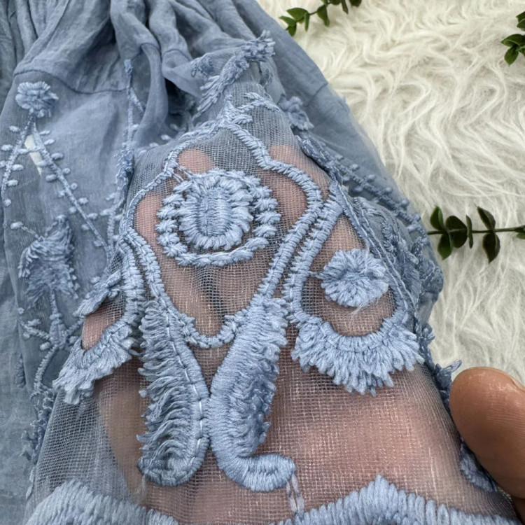 شال وارداتی دستک مزونی کد 1808