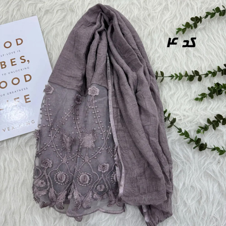 شال وارداتی دستک مزونی کد 1808