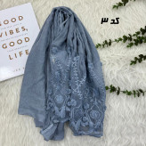 شال وارداتی دستک مزونی کد 1808