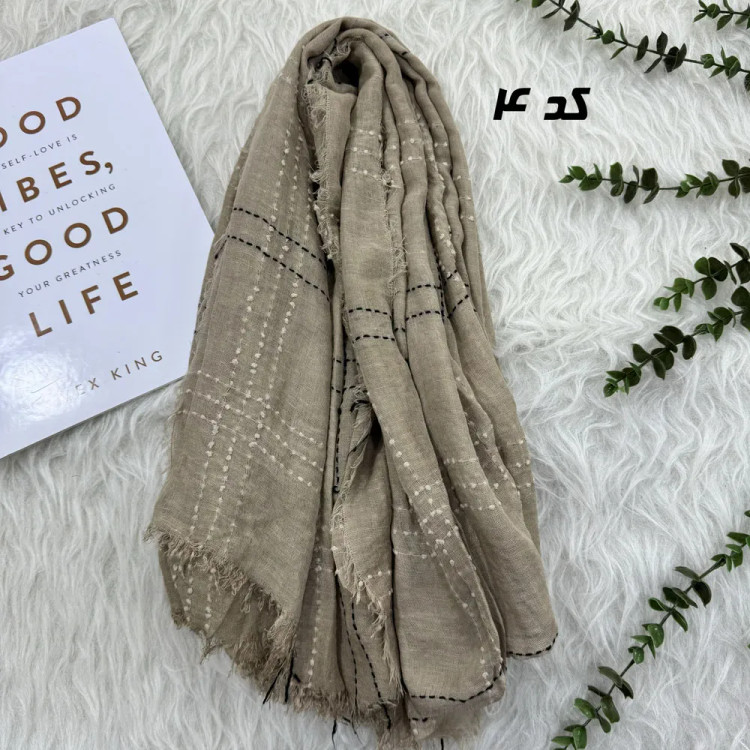 شال وارداتی کنفی دورریش کد 1803