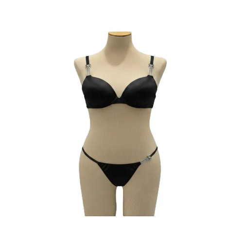 ست شورت و سوتین بند فانتزی طرح پاندای نگینی برند Chanvie Leen چانوی لین کاپ C