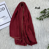 شال وارداتی موج دور زنجیری کد 1813