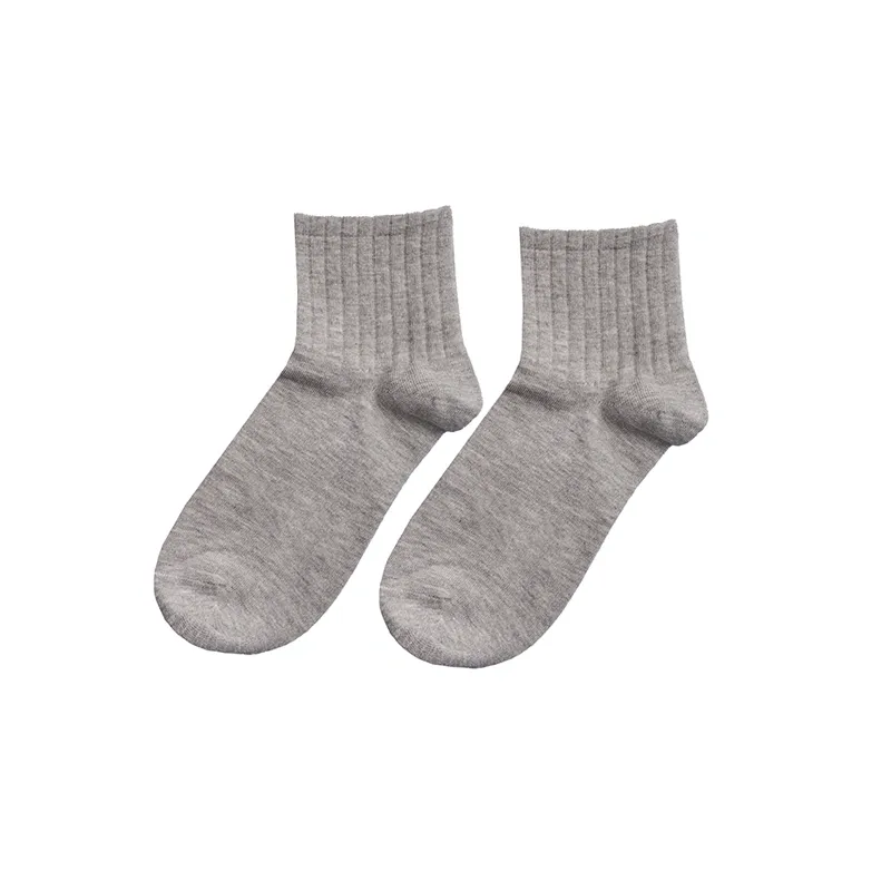 جوراب نیم ساق زنانه پنبه ساده