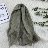 شال وارداتی کنفی دور ریش راه راه کد 1810