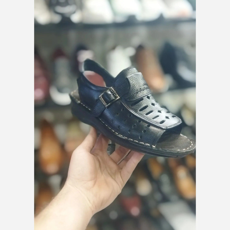 تابستانی چرم طبیعی طبی مردانه سایزبندی 40_44