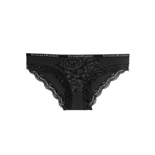 شورت دخترانه فانتزی اسلیپ دانتل گلدار کش اسپرت