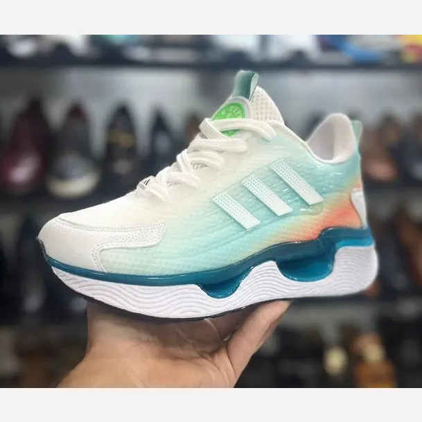 کفش ورزشی آدیداس دیسکی زنانه مردانه رویه تنفس دار زیره لاستیک EVA