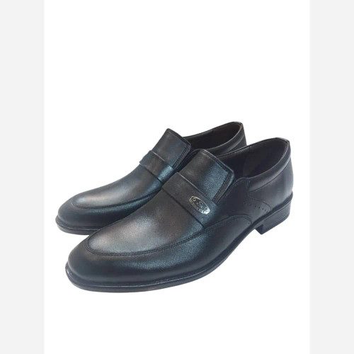 کفش مجلسی مردانه چرم طبیعی بی بند سایز 40 تا 44 زیره پیو دوخت تبریز