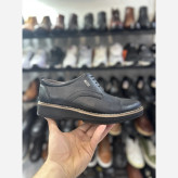 کفش چرم طبیعی مردانه زیره لژدار رویه چرم گاوی سایز 41 تا 44