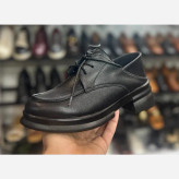 لوفر تمام چرم زنانه بندی و بی بند رویه چرم گاوی داخل چرم بزی کفی طبی زیره تی پیو سایز 37 تا 40