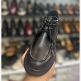 لوفر تمام چرم زنانه بندی و بی بند رویه چرم گاوی داخل چرم بزی کفی طبی زیره تی پیو سایز 37 تا 40