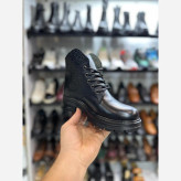 نیم بوت تمام چرم طبیعی زنانه زیپ نما سایزبندی 37 تا 40